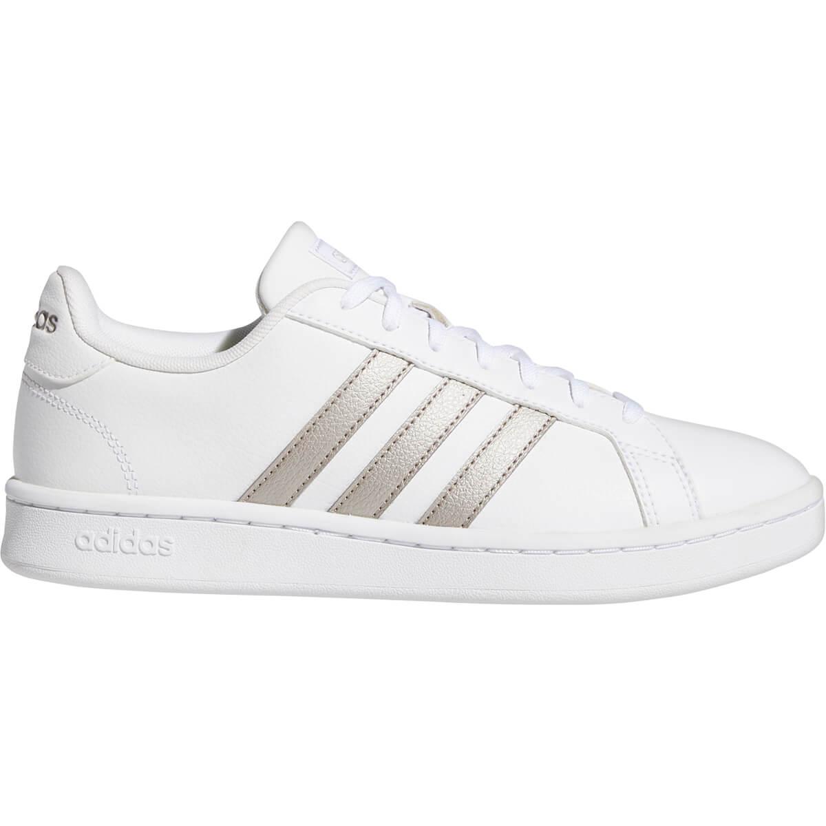 adidas Grand Court Sneakers Dame FTWWHT/PLAMET/FTWWHT