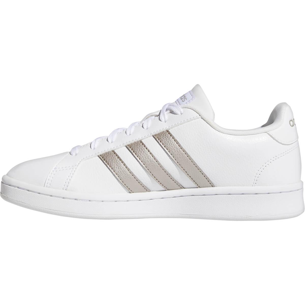 adidas Grand Court Sneakers Dame FTWWHT/PLAMET/FTWWHT