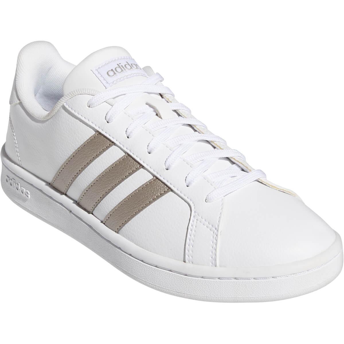 adidas Grand Court Sneakers Dame FTWWHT/PLAMET/FTWWHT