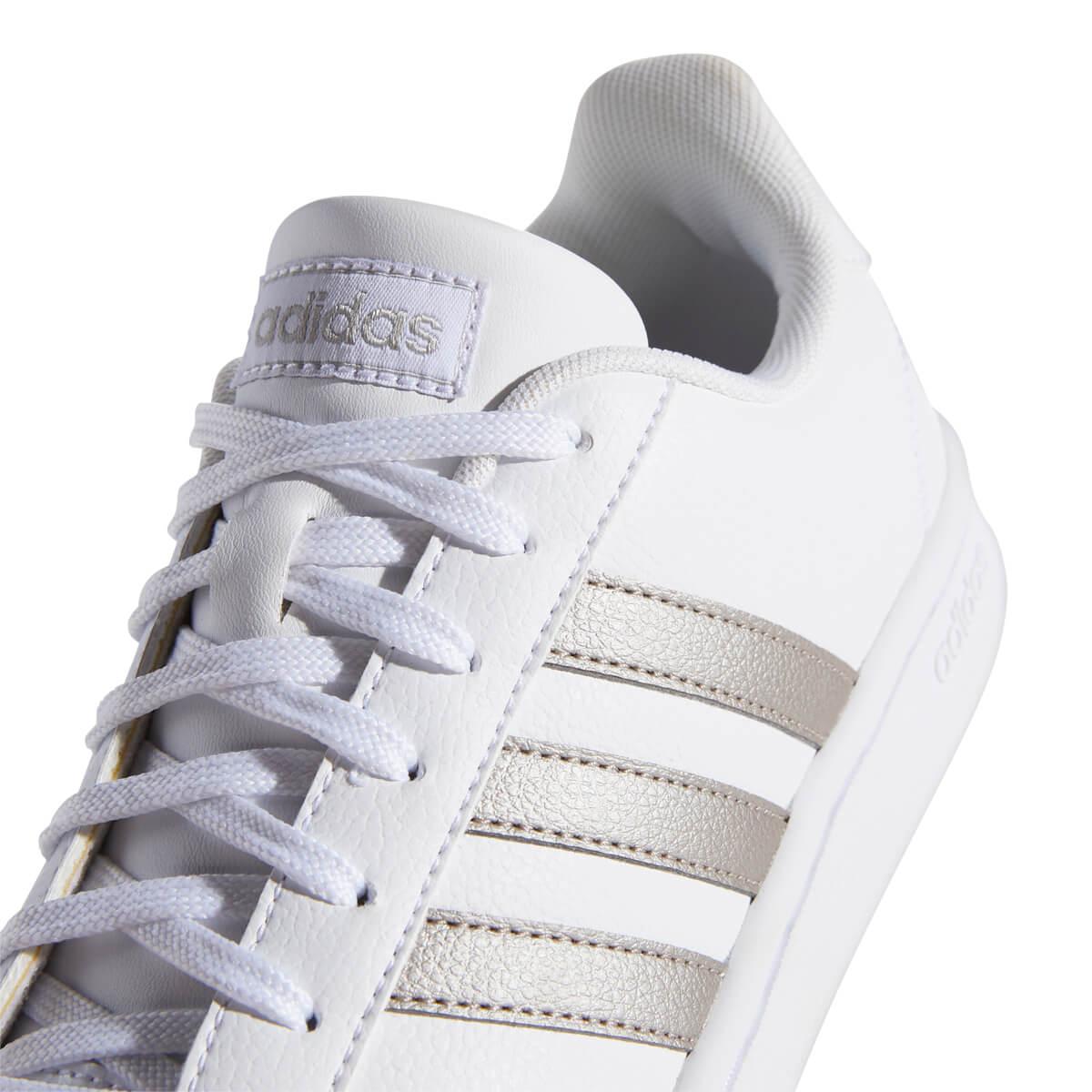 adidas Grand Court Sneakers Dame FTWWHT/PLAMET/FTWWHT