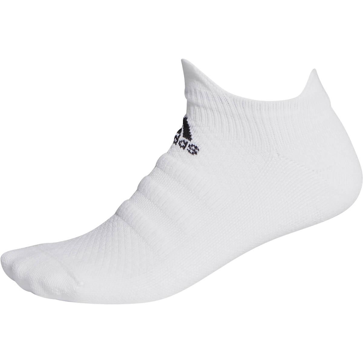 adidas Alphaskin Lightweight Cusioning Korte Treningssokker WHITE/BLACK/BENRED
