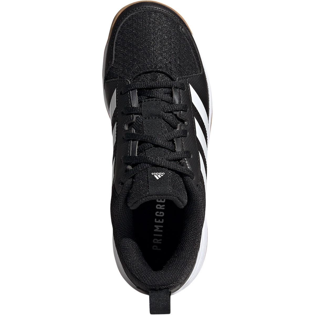 adidas Ligra 7 Håndballsko Barn CBLACK/FTWWHT/SOLRED