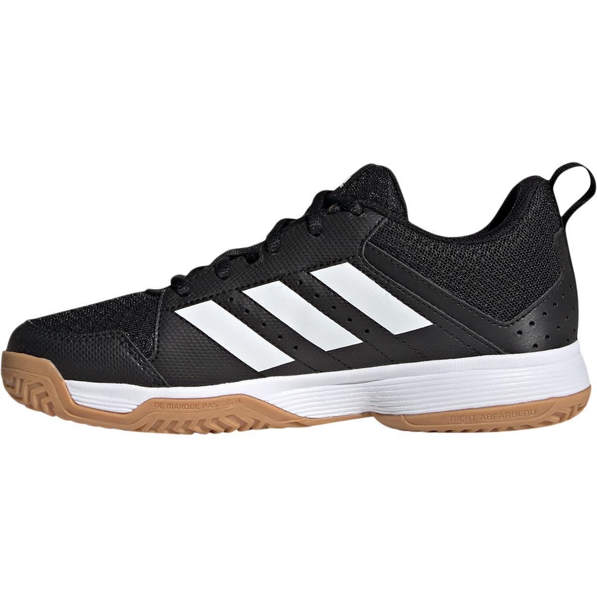 adidas Ligra 7 Håndballsko Barn CBLACK/FTWWHT/SOLRED