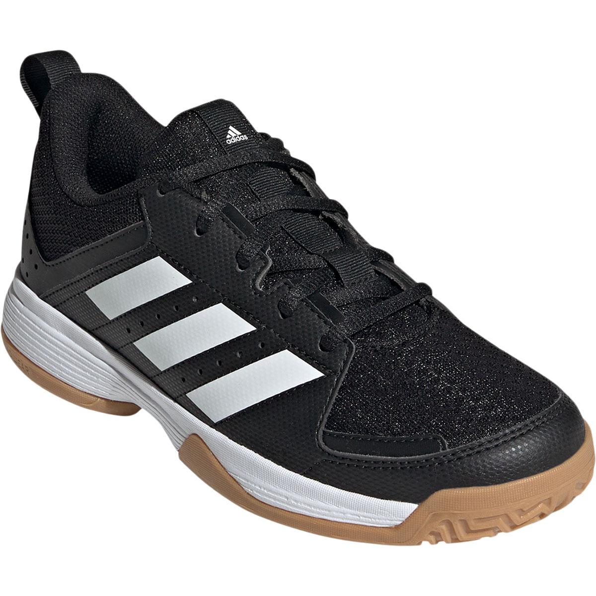 adidas Ligra 7 Håndballsko Barn CBLACK/FTWWHT/SOLRED