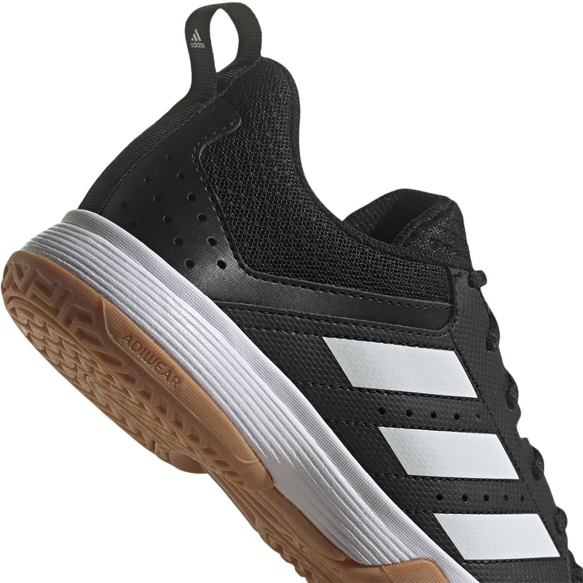 adidas Ligra 7 Håndballsko Barn CBLACK/FTWWHT/SOLRED
