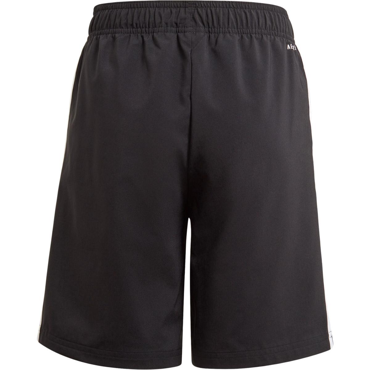adidas 3-Stripes Woven Træningsshorts Børn BLACK/WHITE