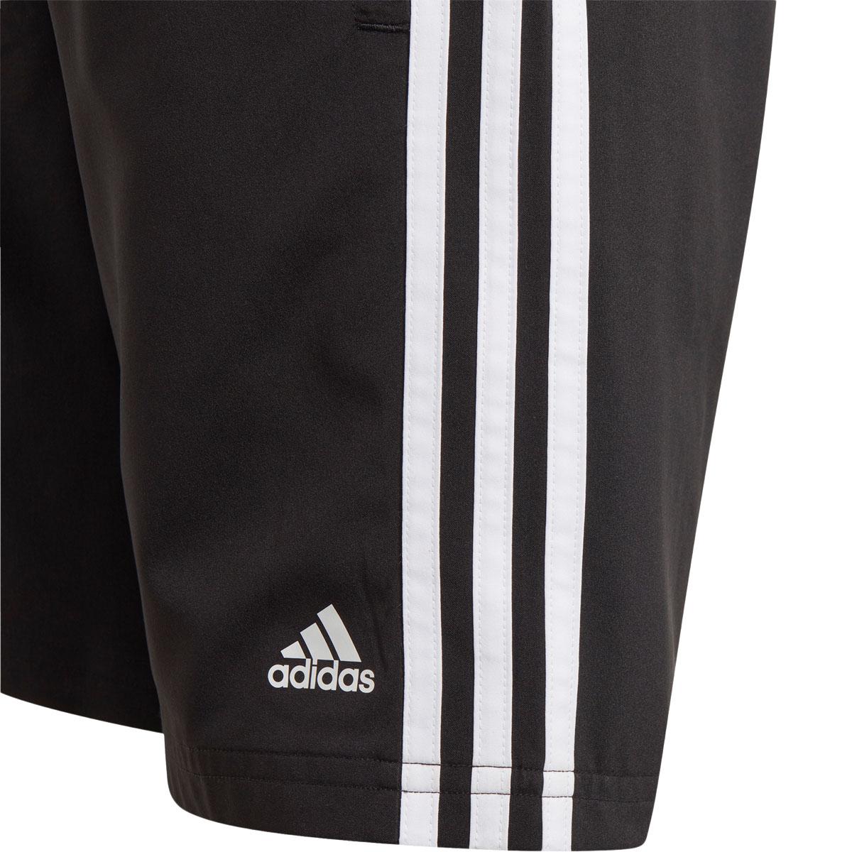 adidas 3-Stripes Woven Træningsshorts Børn BLACK/WHITE