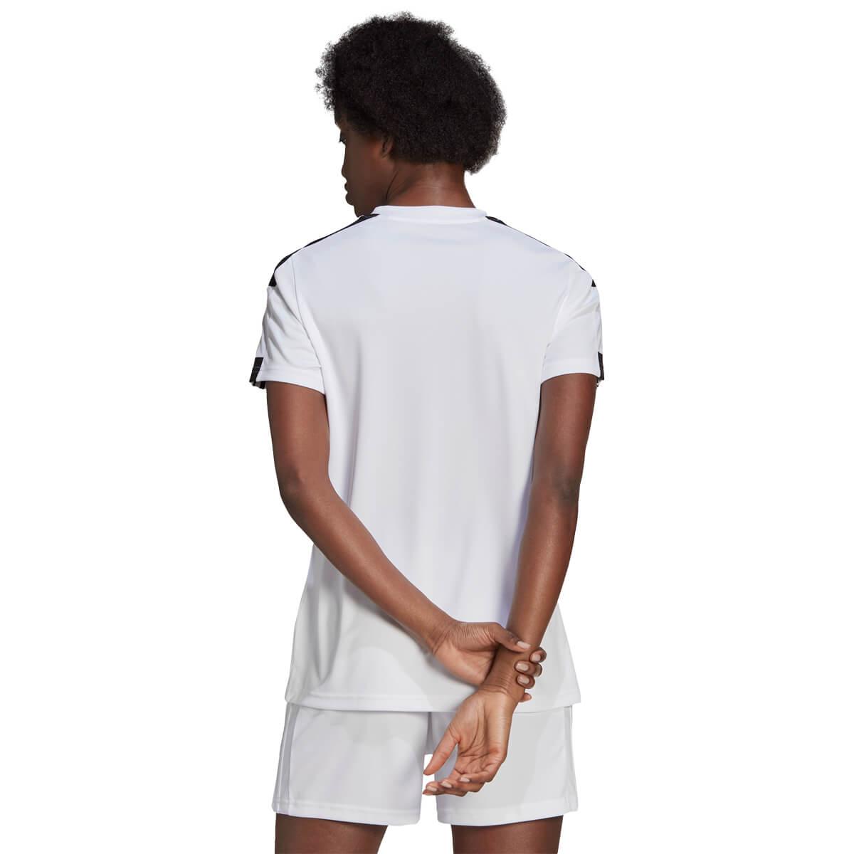 adidas Squadra 21 Trænings T-shirt Dame WHITE/BLACK/BENRED