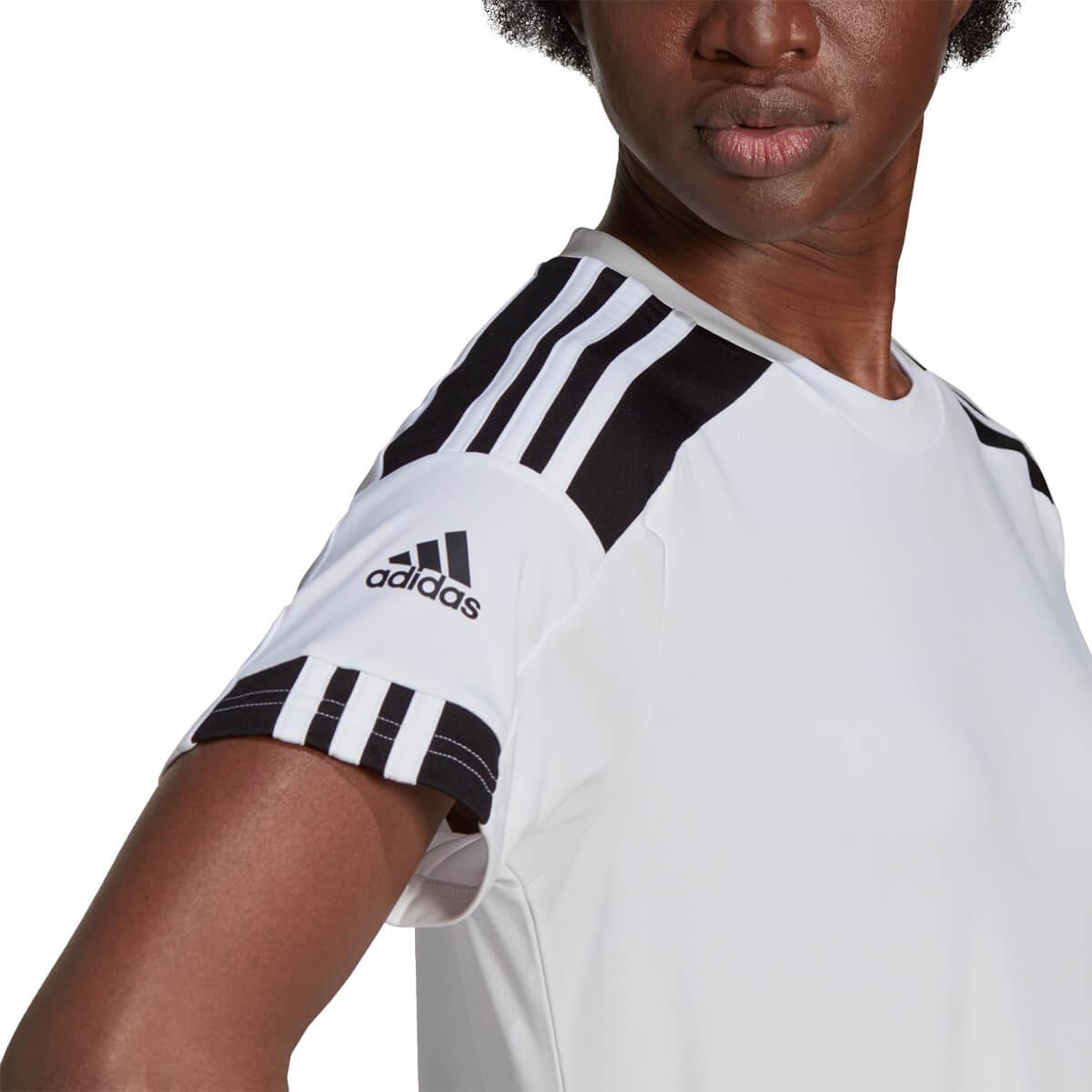 adidas Squadra 21 Trænings T-shirt Dame WHITE/BLACK/BENRED
