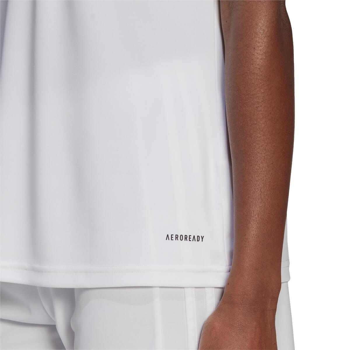 adidas Squadra 21 Trænings T-shirt Dame WHITE/BLACK/BENRED