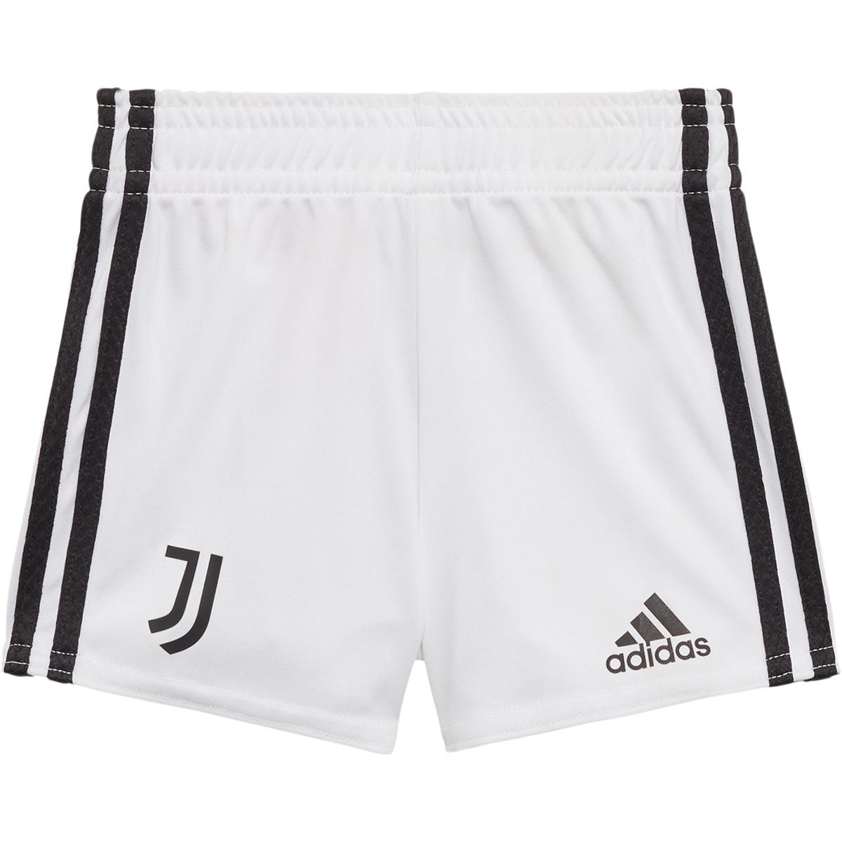 Juventus 21/22 Hjemmebanesæt Børn WHITE/BLACK/BENRED