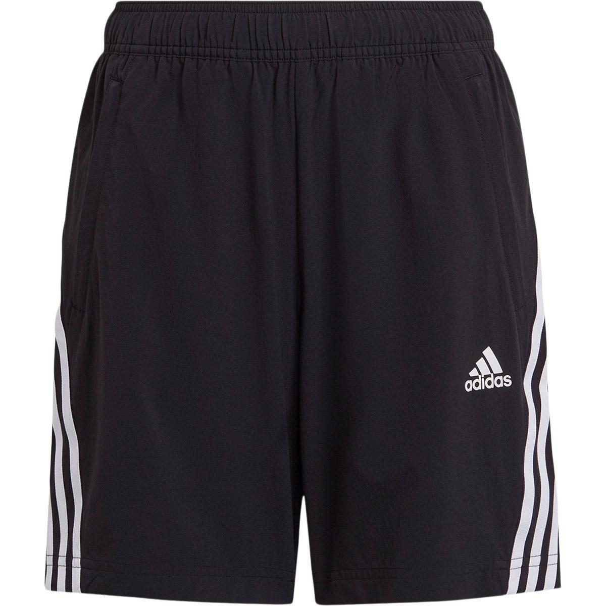 adidas Aeroready 3-Stripes Woven Treningsshorts Barn BLACK/WHITE