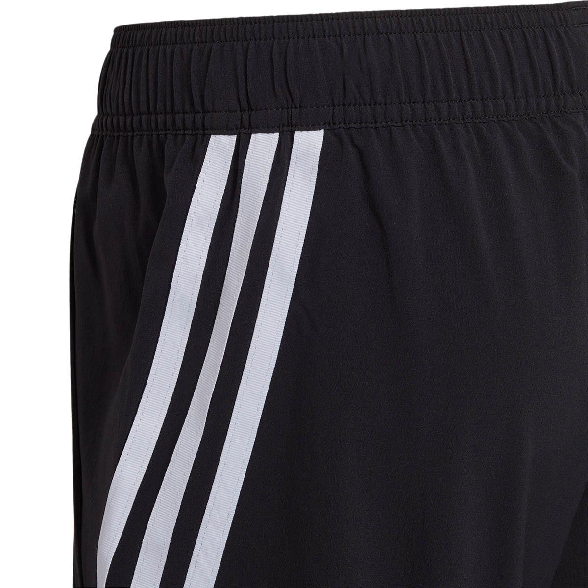 adidas Aeroready 3-Stripes Woven Treningsshorts Barn BLACK/WHITE