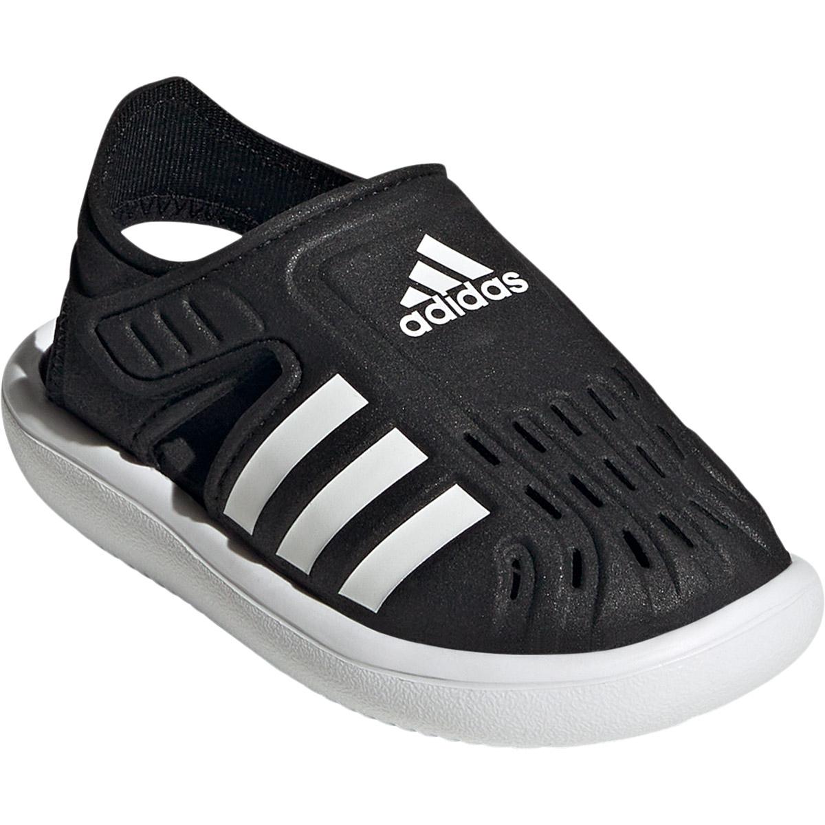 adidas Water I Velcro Sandaler Børn CBLACK/FTWWHT/SYELLO
