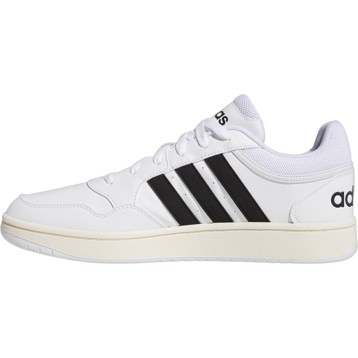 adidas Hoops 3.0 Sneakers Herre FTWWHT/COUGRN/CBLACK