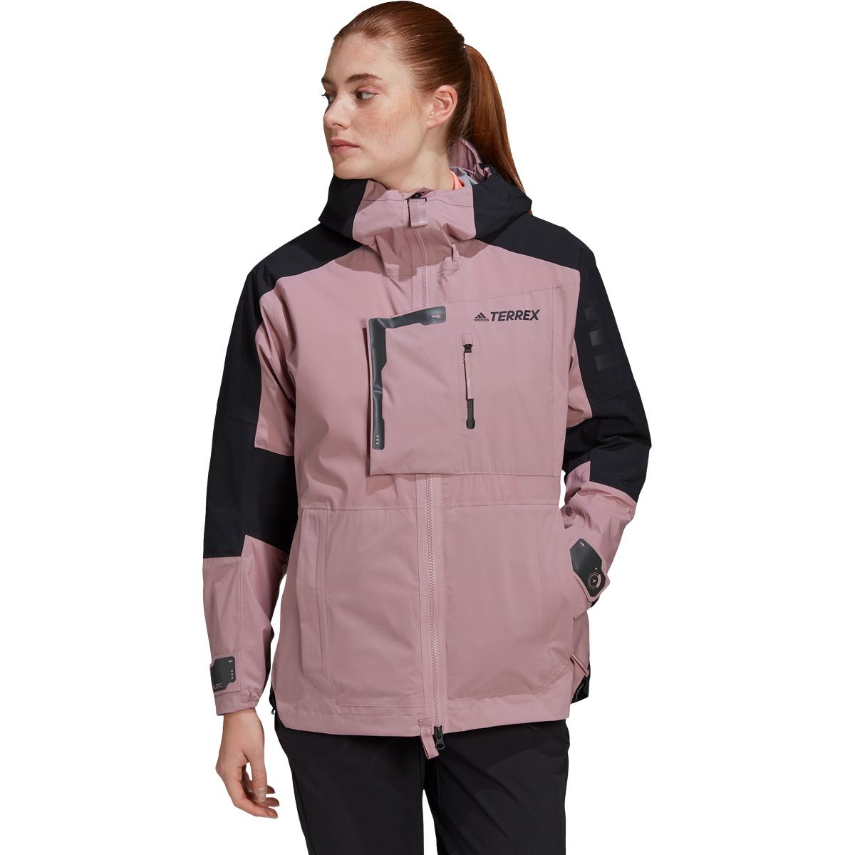 adidas Terrex Xploric Rain Ready Jakke Dame MAGMAU/SHARED