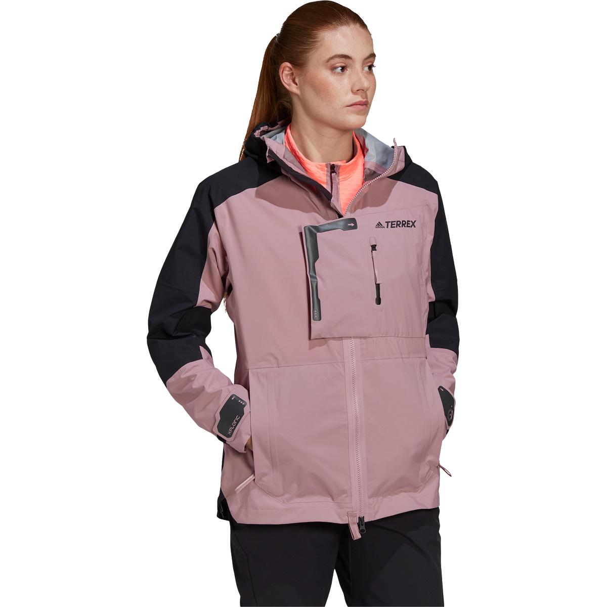 adidas Terrex Xploric Rain Ready Jakke Dame MAGMAU/SHARED