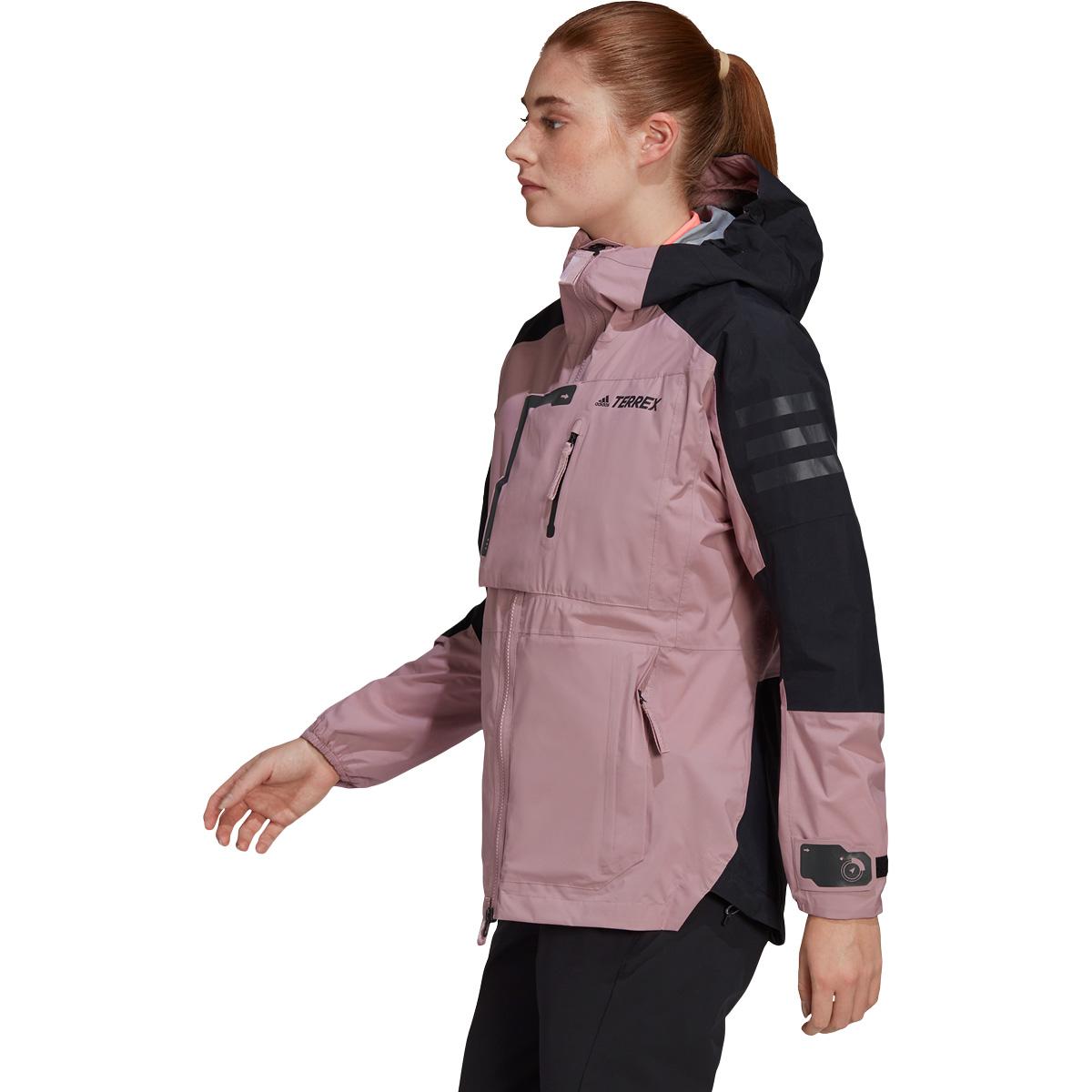 adidas Terrex Xploric Rain Ready Jakke Dame MAGMAU/SHARED