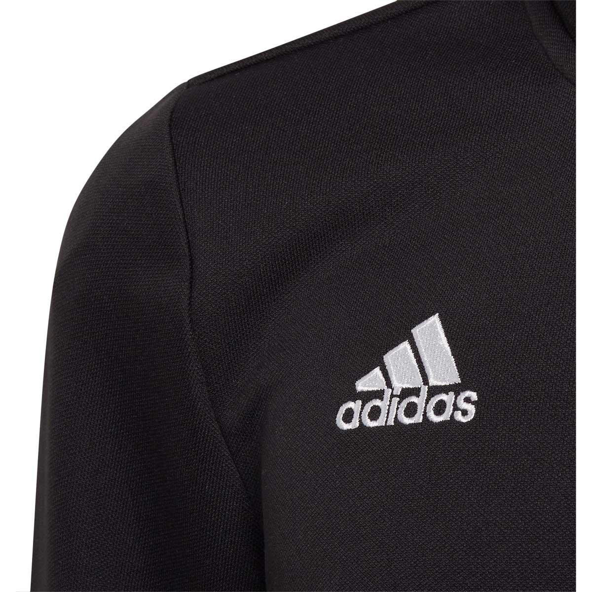 adidas Entrada 22 Half Zip Træningstrøje Børn BLACK/WHITE/BLACK