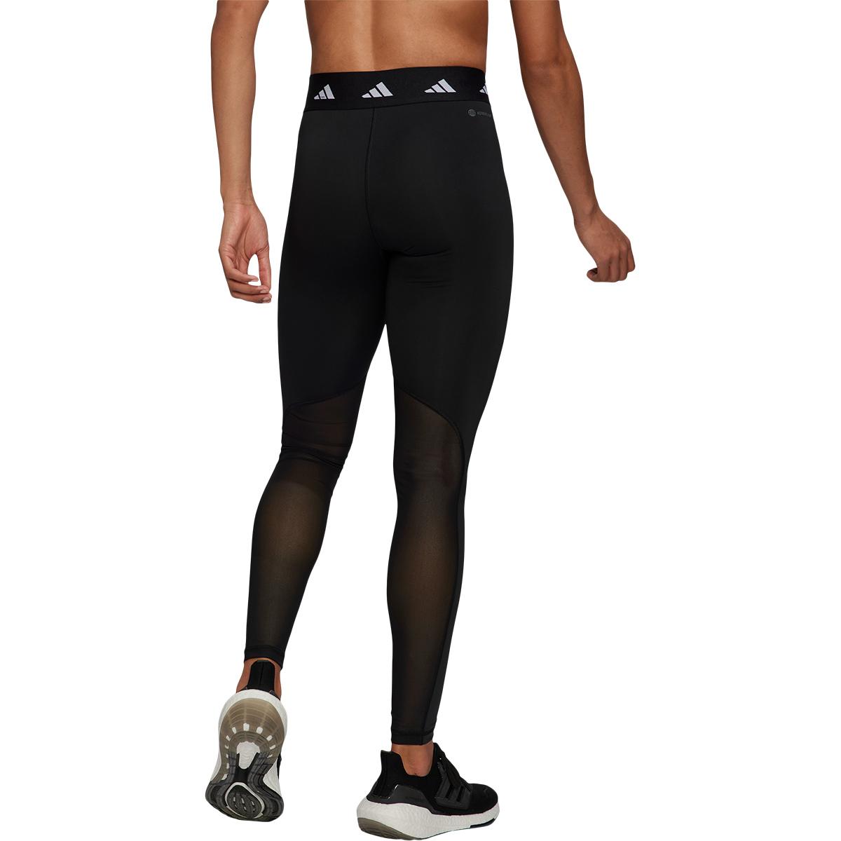 adidas Techfit High Rise Træningstights Dame BLACK/WHITE/BLACK