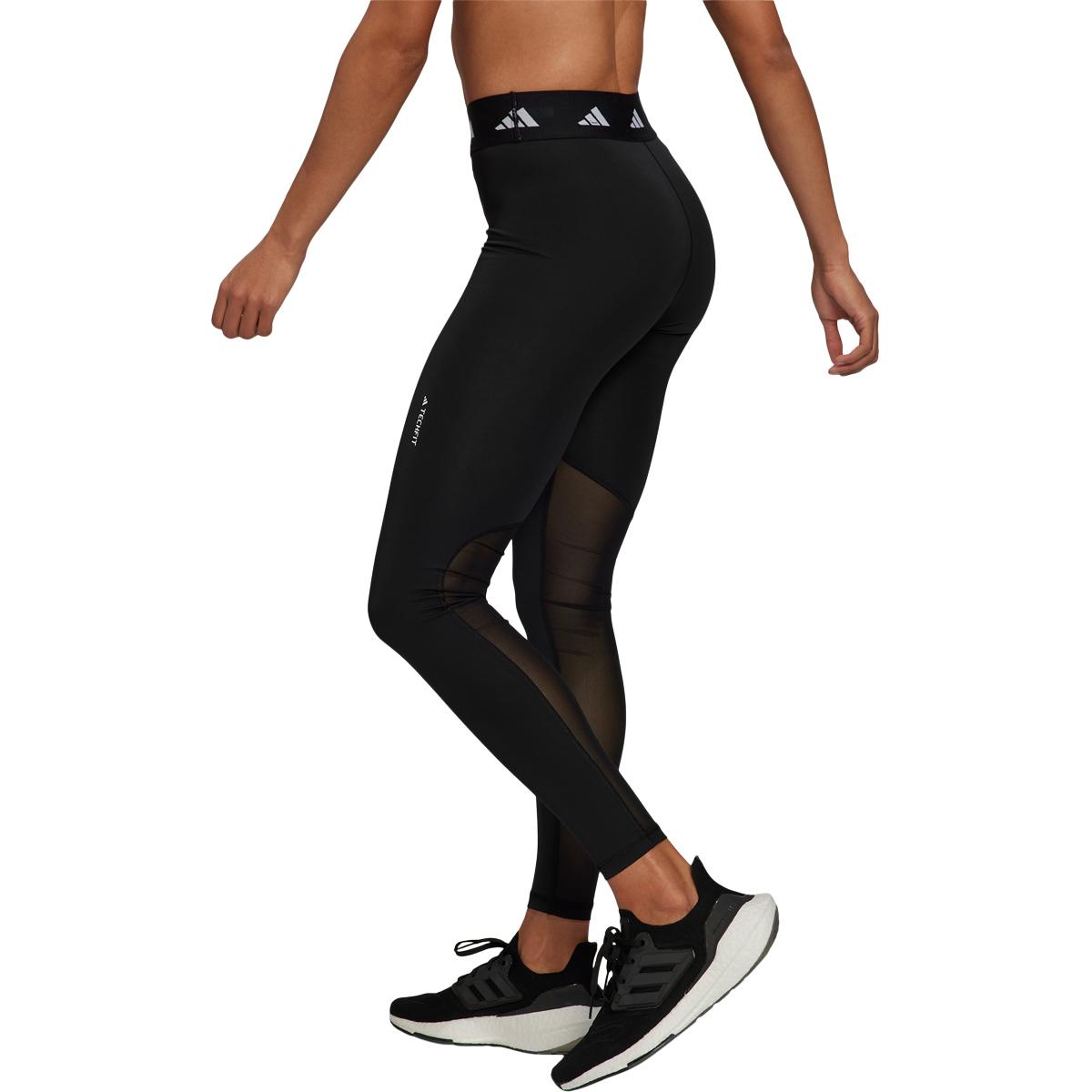 adidas Techfit High Rise Træningstights Dame BLACK/WHITE/BLACK
