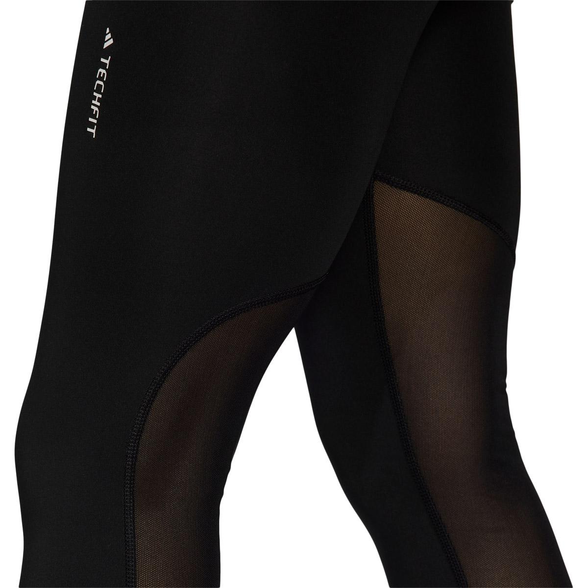 adidas Techfit High Rise Træningstights Dame BLACK/WHITE/BLACK