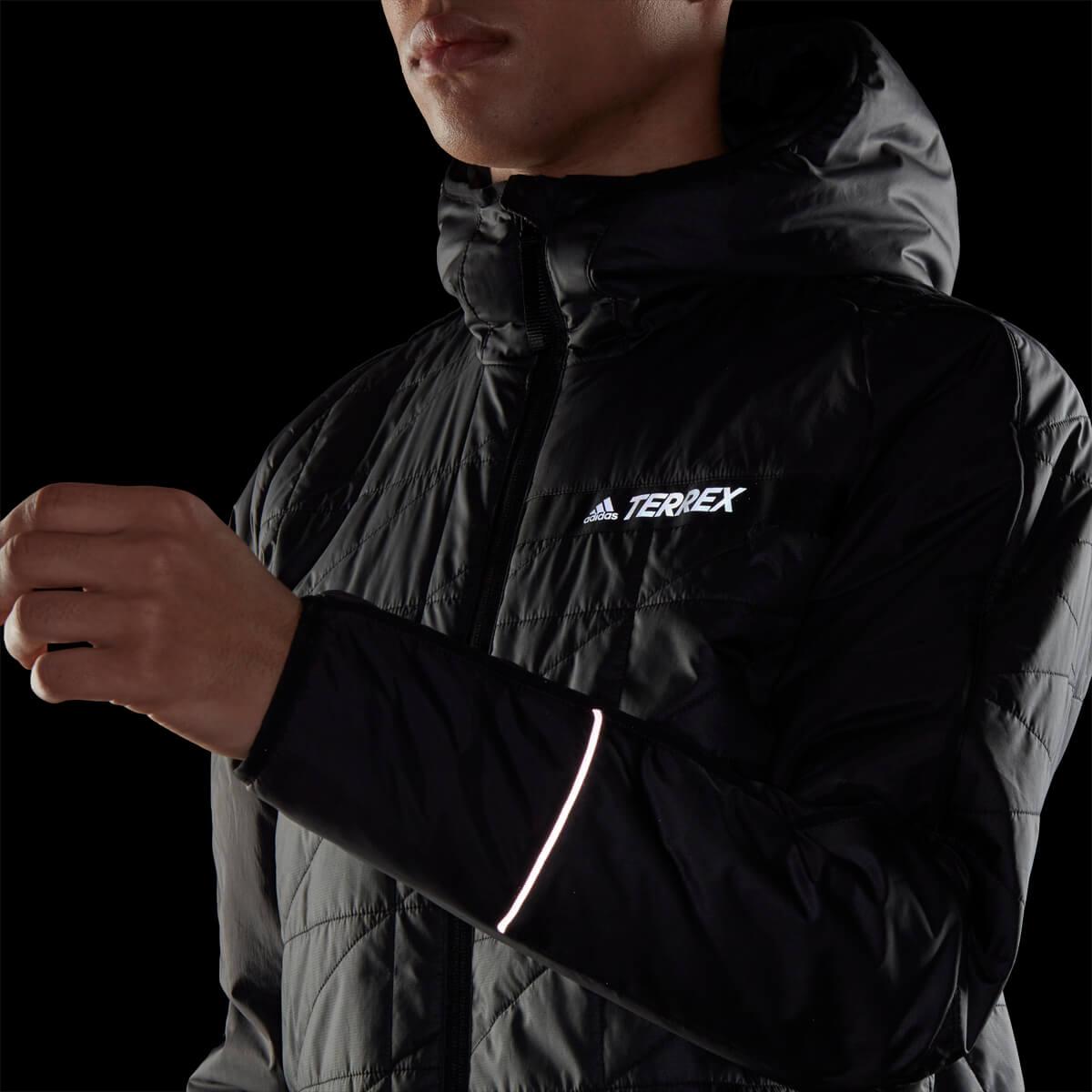 adidas Terrex Multi Insulated Hooded Jakke Herre BLACK/WHITE/BLACK
