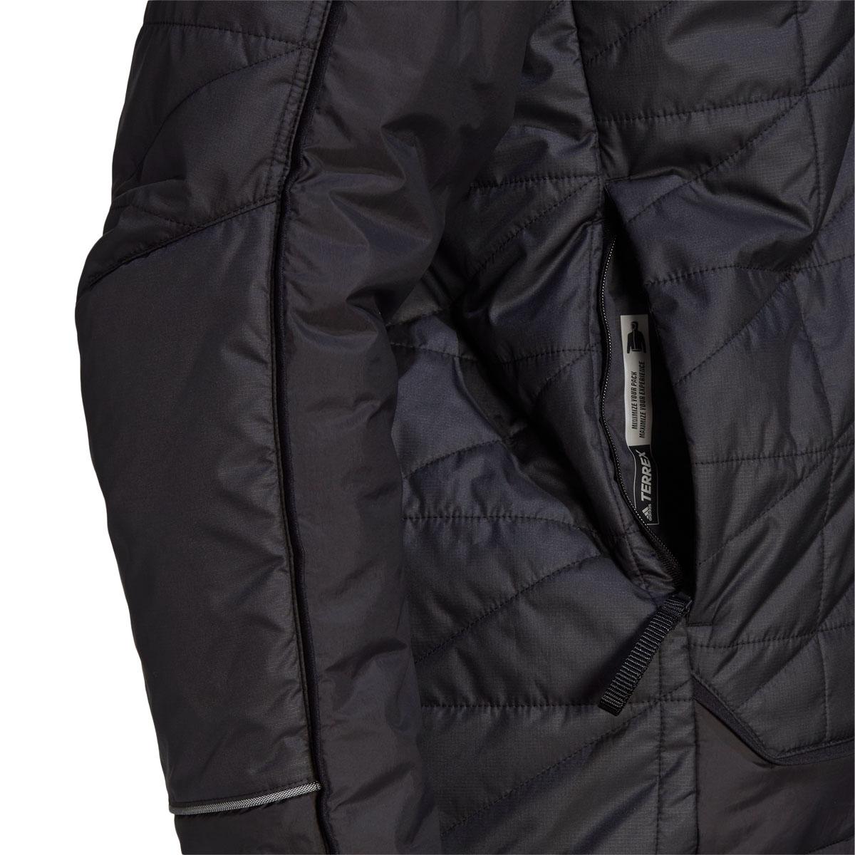adidas Terrex Multi Insulated Hooded Jakke Herre BLACK/WHITE/BLACK