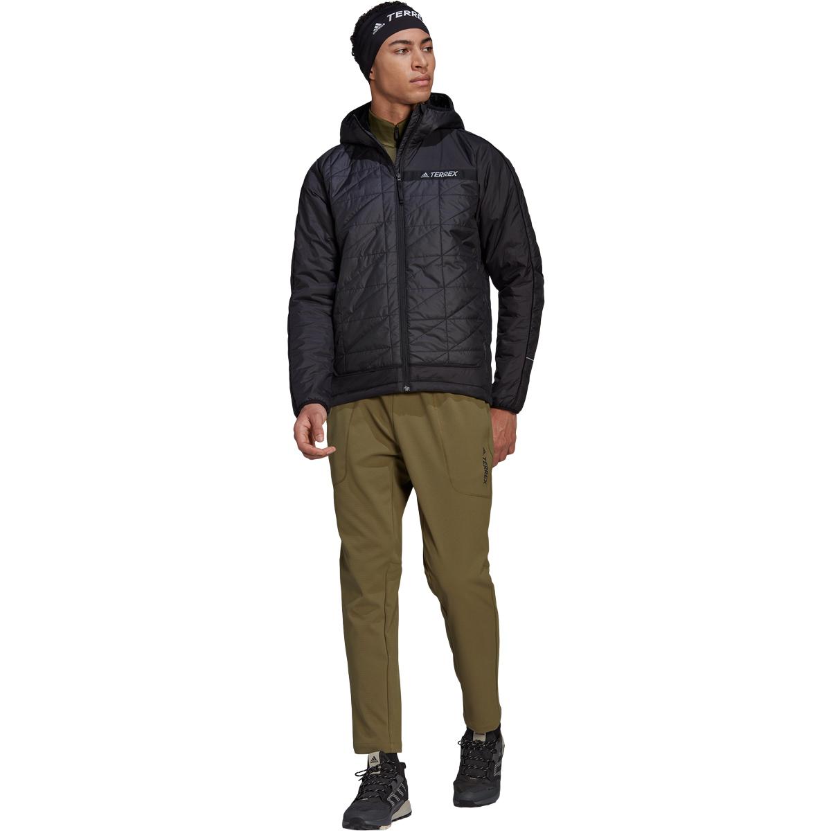 adidas Terrex Multi Insulated Hooded Jakke Herre BLACK/WHITE/BLACK