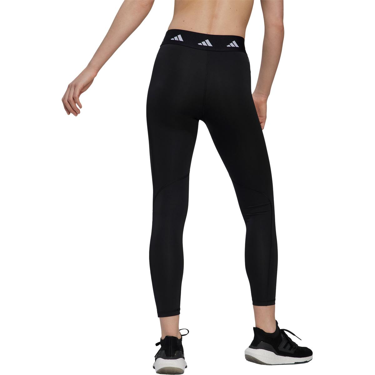 adidas Techfit 7/8 Treningstights Dame BLACK/WHITE/BLACK
