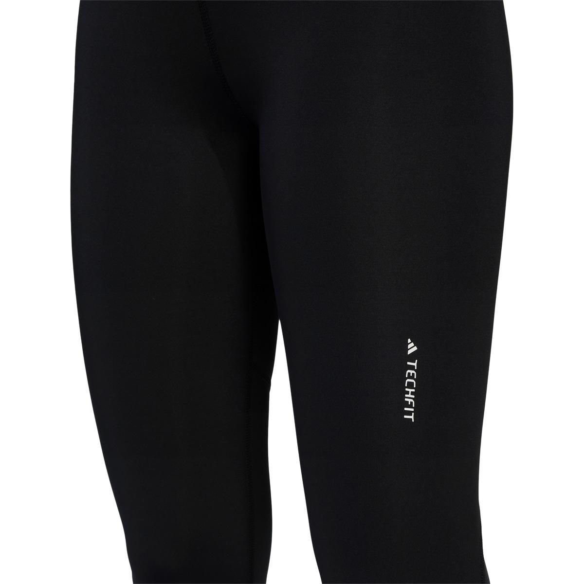 adidas Techfit 7/8 Treningstights Dame BLACK/WHITE/BLACK