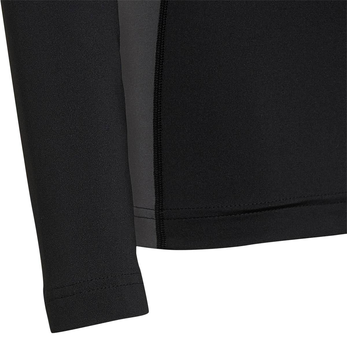 adidas Techfit Langermet Baselayer Trenings T-skjorte Barn BLACK/WHITE/BLACK