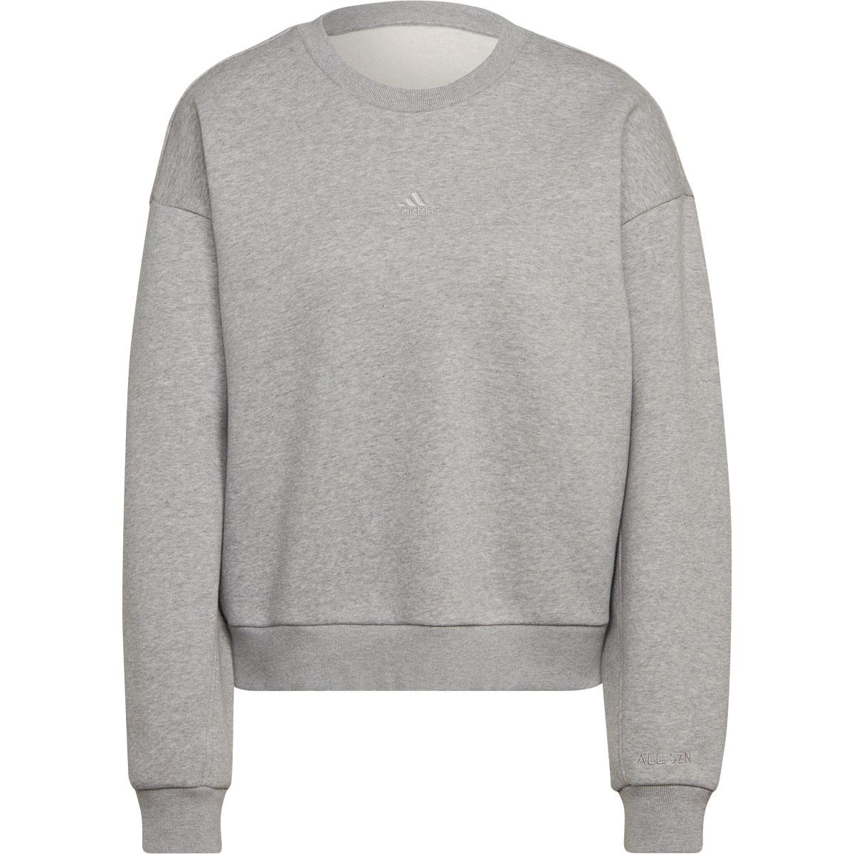 adidas All SZN Sweatshirt Dame MGREYH/WHITE
