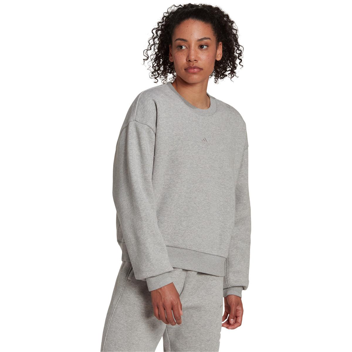 adidas All SZN Sweatshirt Dame MGREYH/WHITE