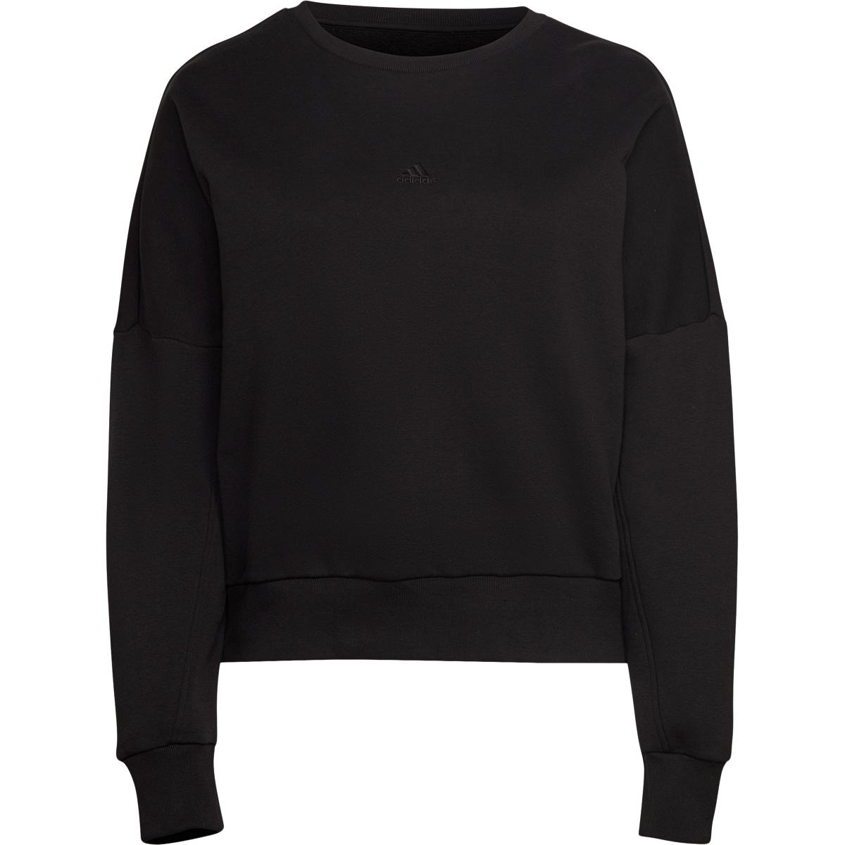 adidas All SZN Plus Sweatshirt Dame BLACK/WHITE/BLACK