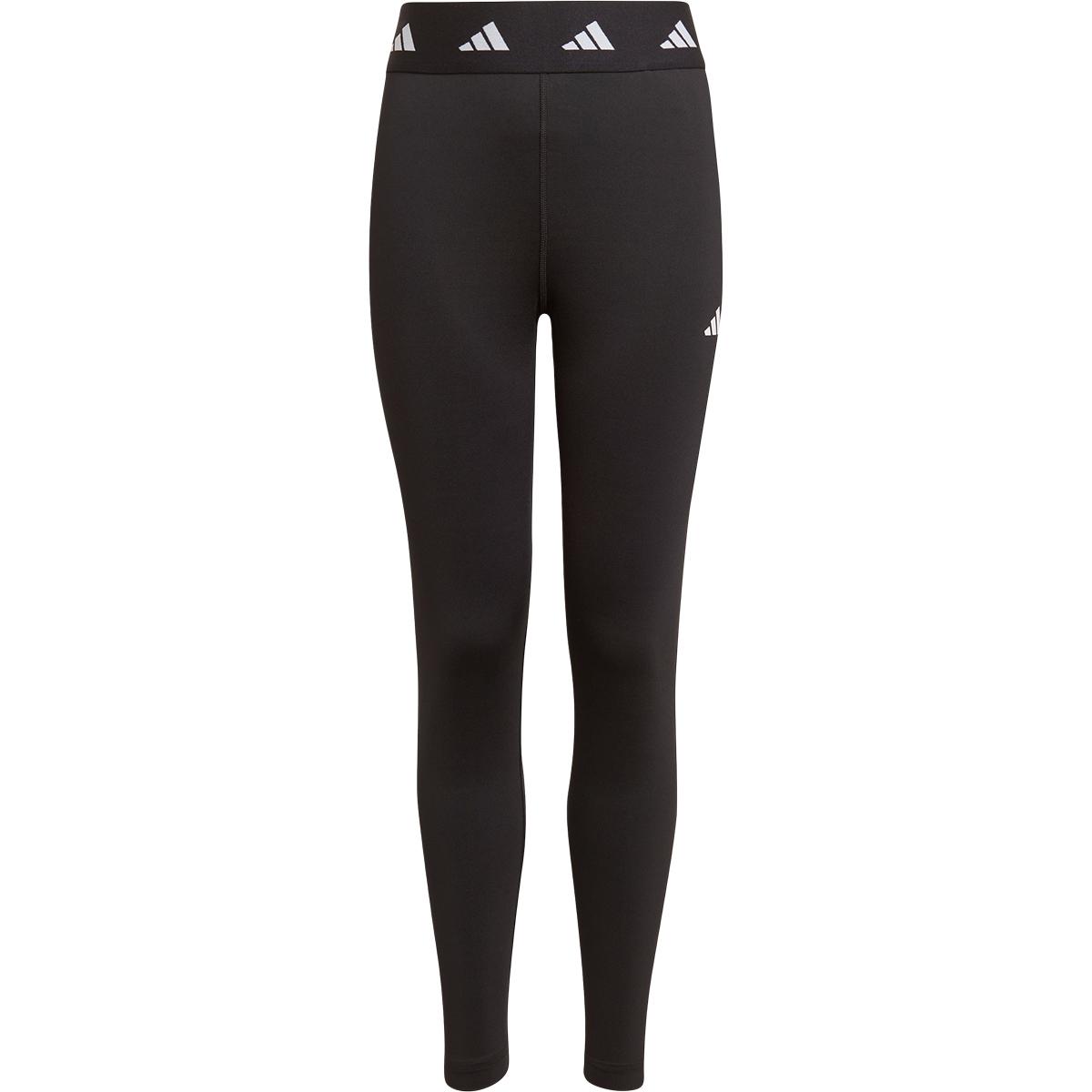 adidas Techfit Treningstights Barn BLACK/WHITE/BLACK