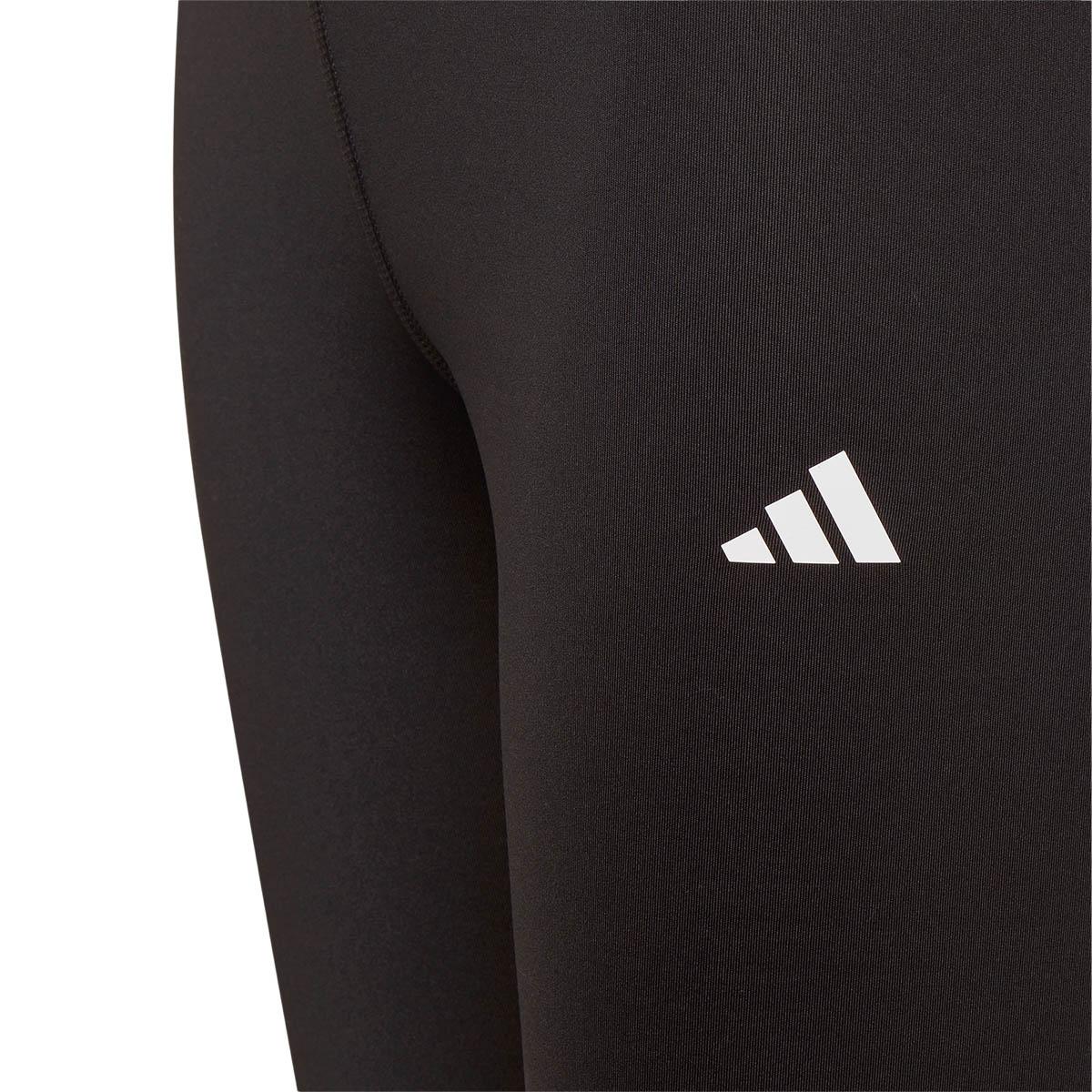 adidas Techfit Treningstights Barn BLACK/WHITE/BLACK