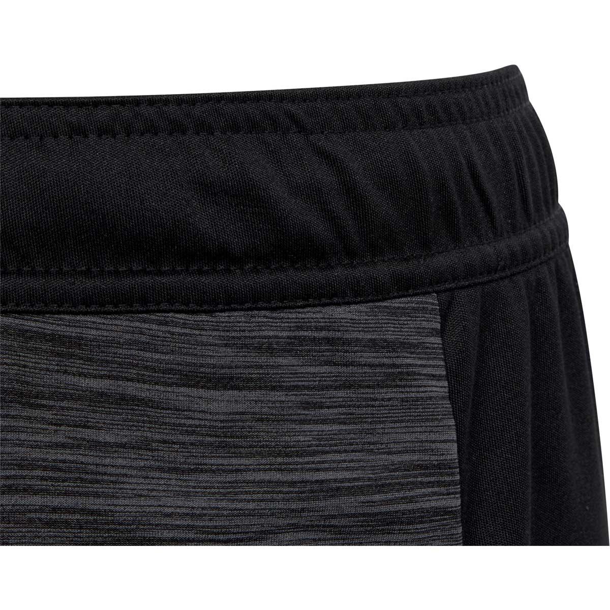 adidas Train Icons Heather Treningsshorts Barn BLACK/WHITE/BLACK