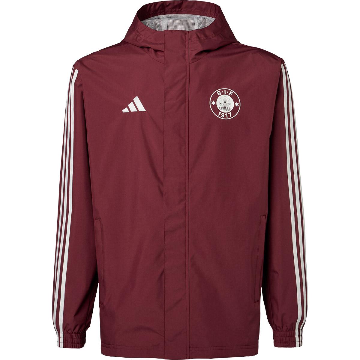 Silkeborg IF 25/26 Regnjakke Bordeaux