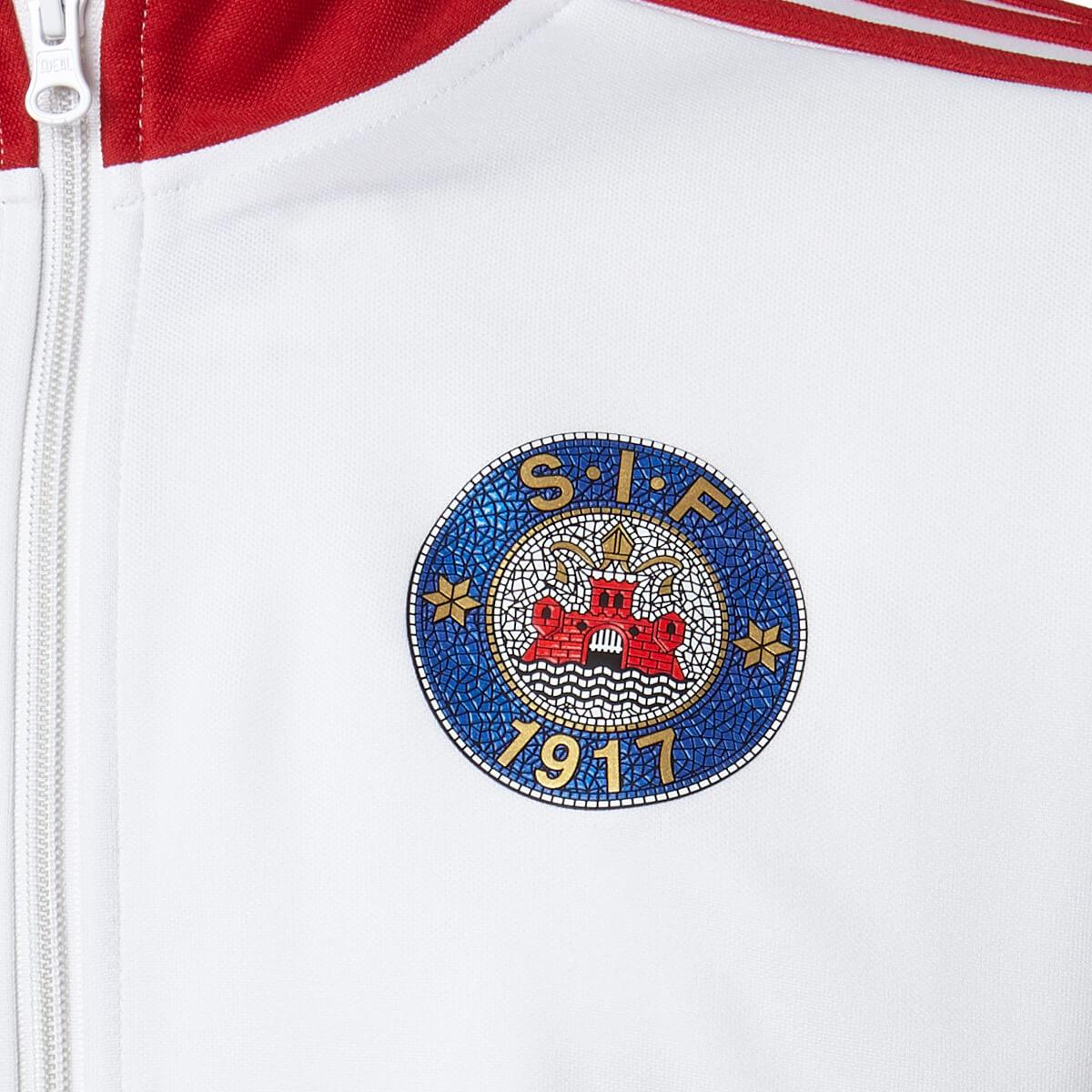 Silkeborg IF Mosaik Full Zip Track Top Børn White