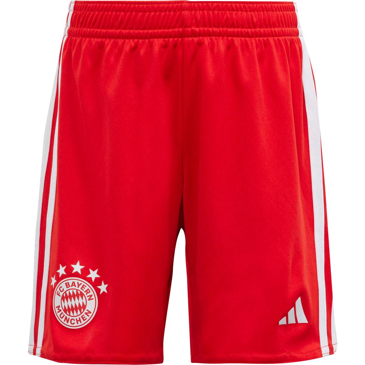 FC Bayern München 23/24 Hjemmebanesæt Børn WHITE/PNKFUS/BLILIL/M