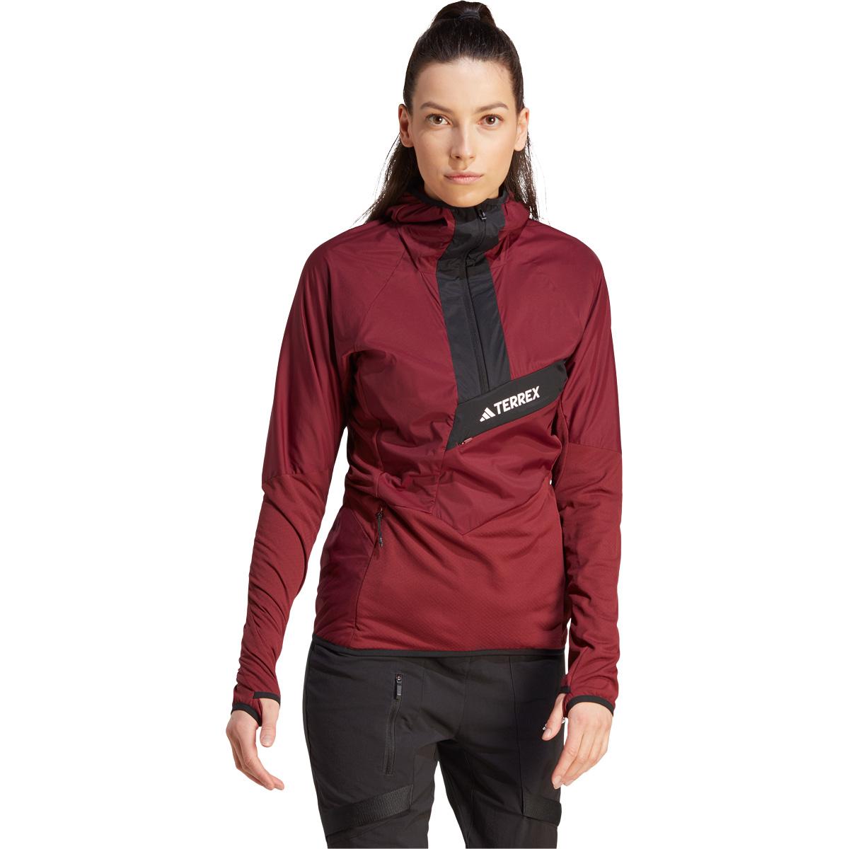 adidas Terrex Techrock Ultralight Half Zip Hettegenser Dame SHARED