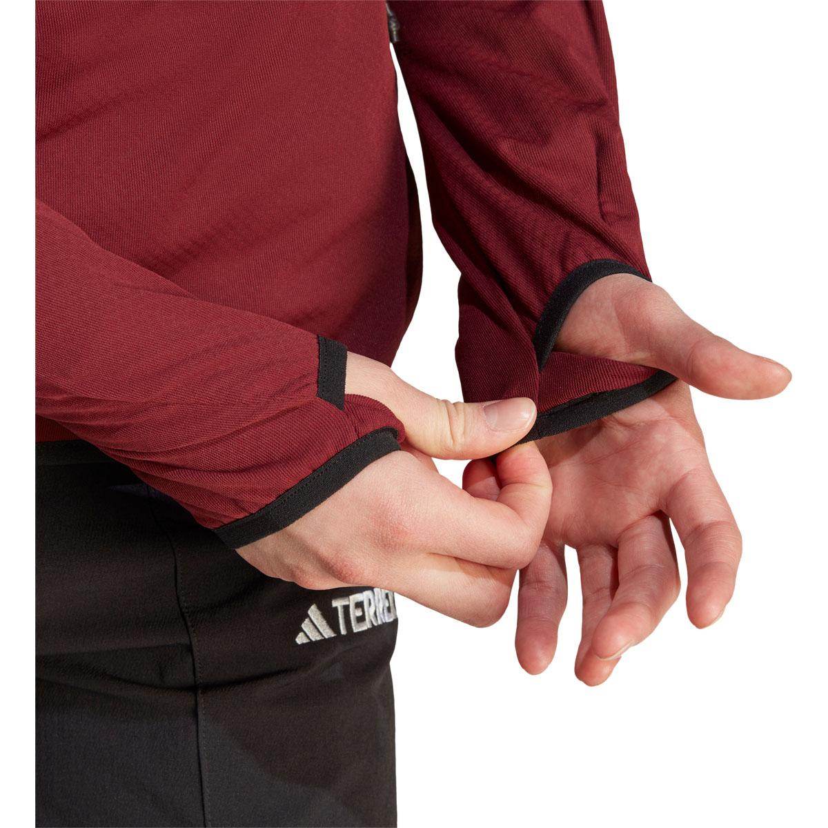 adidas Terrex Techrock Ultralight Half Zip Hettegenser Dame SHARED