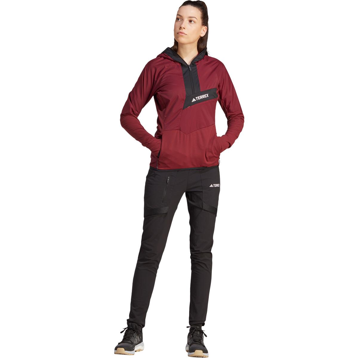 adidas Terrex Techrock Ultralight Half Zip Hettegenser Dame SHARED