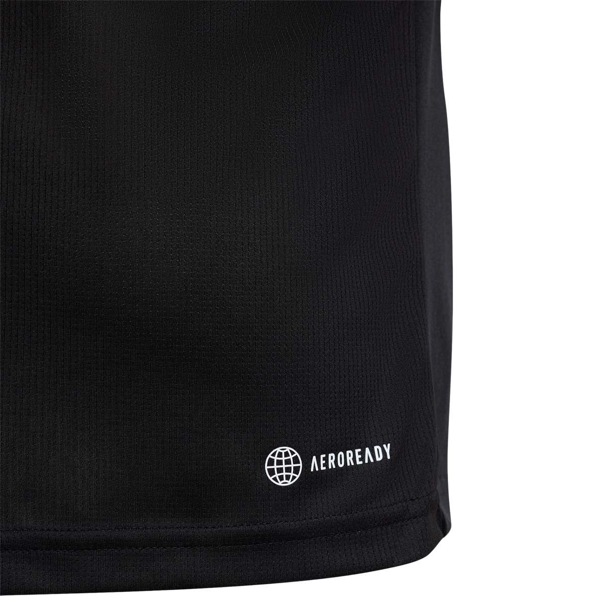 adidas Train Essentials Logo Trenings T-skjorte Barn BLACK/WHITE/BLACK