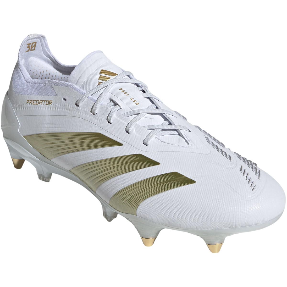 adidas Predator Elite SG Fodboldstøvler White/Gold