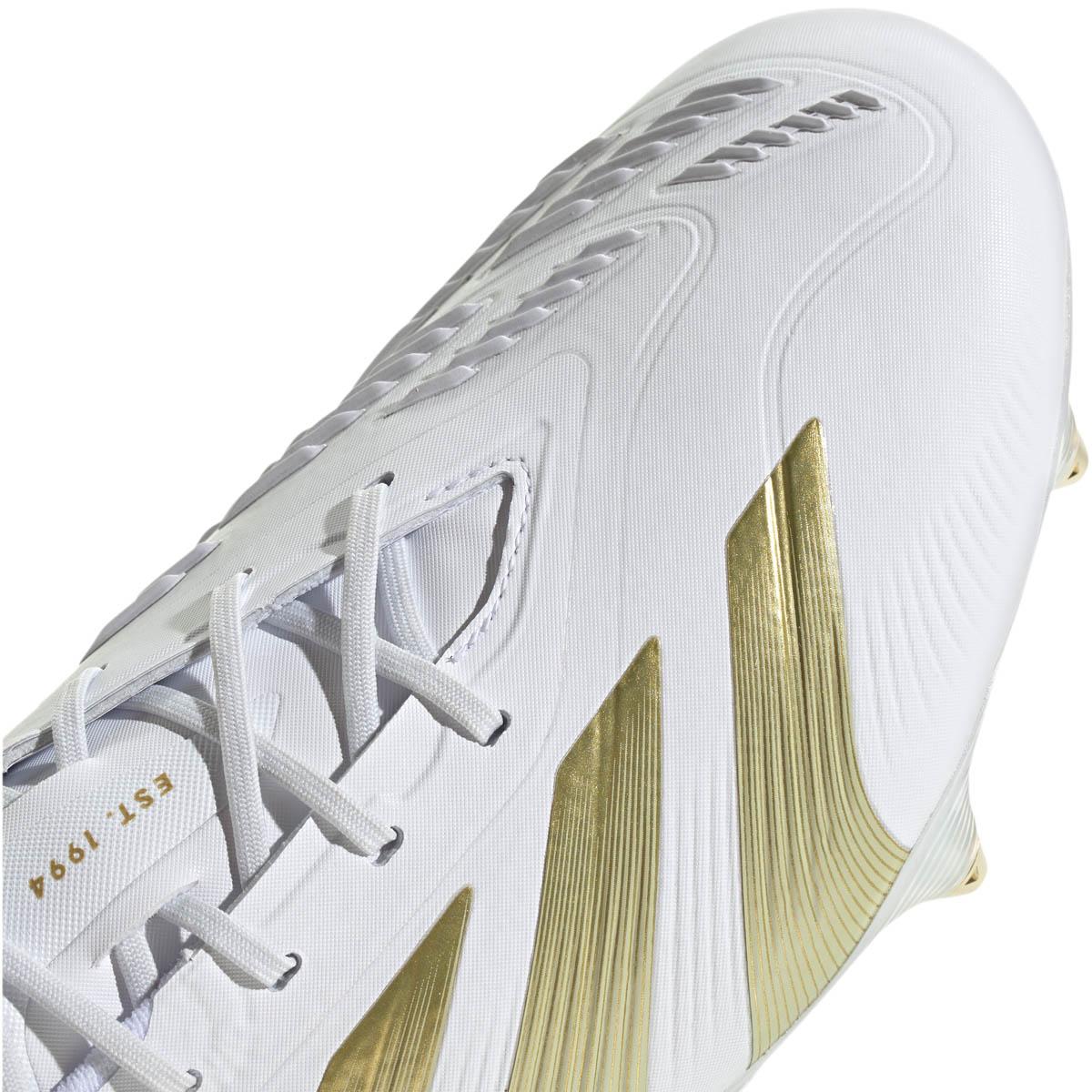 adidas Predator Elite SG Fodboldstøvler White/Gold