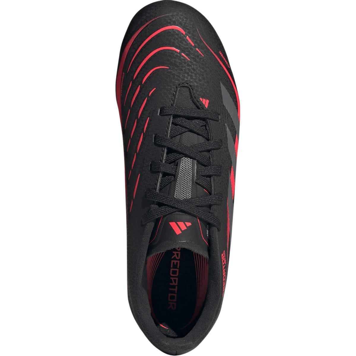 adidas Predator League FG/MG Fodboldstøvler Børn CBLACK/FTWWHT/SYELLO