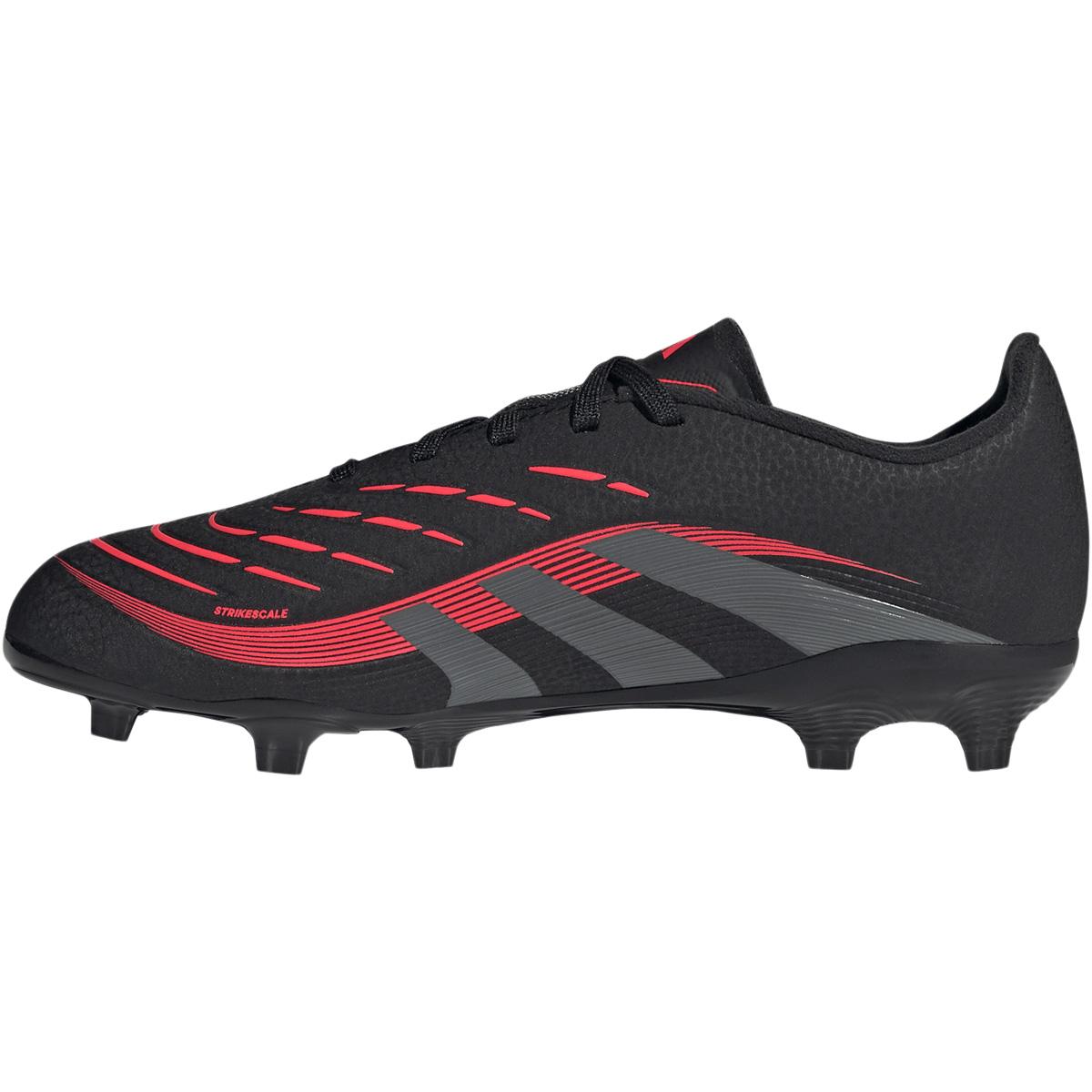 adidas Predator League FG/MG Fodboldstøvler Børn CBLACK/FTWWHT/SYELLO