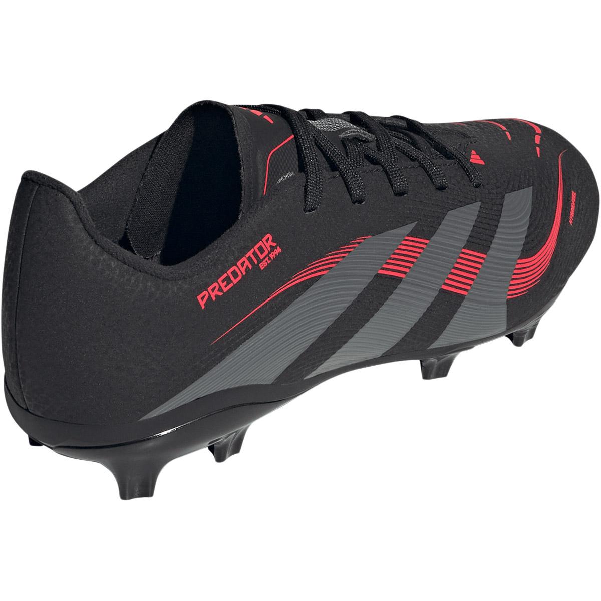 adidas Predator League FG/MG Fodboldstøvler Børn CBLACK/FTWWHT/SYELLO